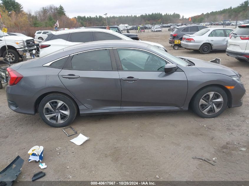 2020 Honda Civic Lx VIN: 2HGFC2F63LH590379 Lot: 40617567