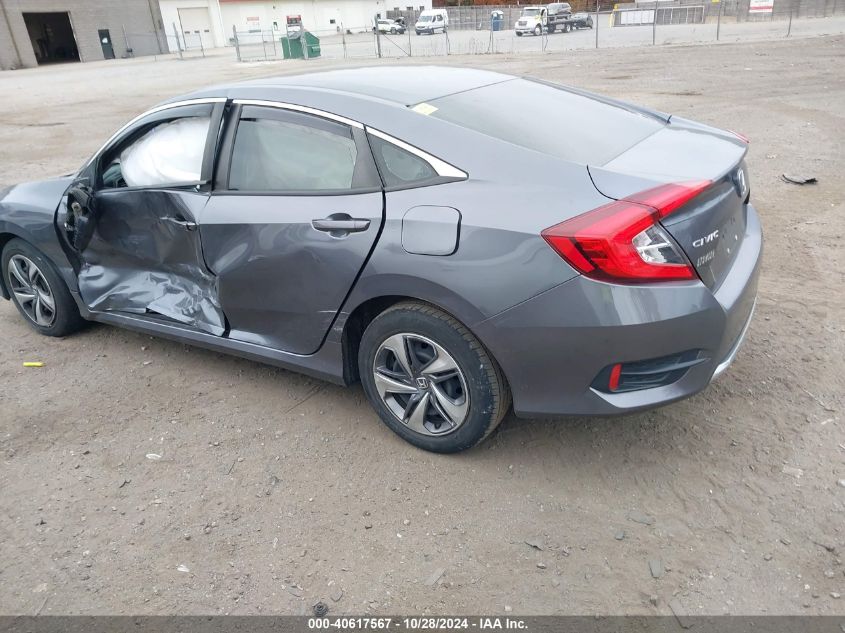 2020 Honda Civic Lx VIN: 2HGFC2F63LH590379 Lot: 40617567