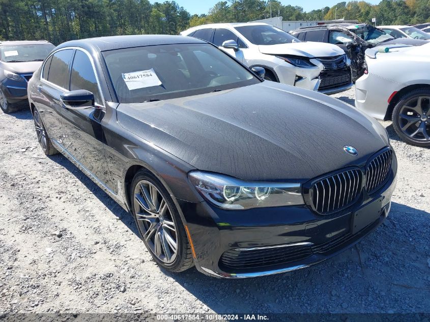 2019 BMW 740I VIN: WBA7E2C52KB216696 Lot: 40617584