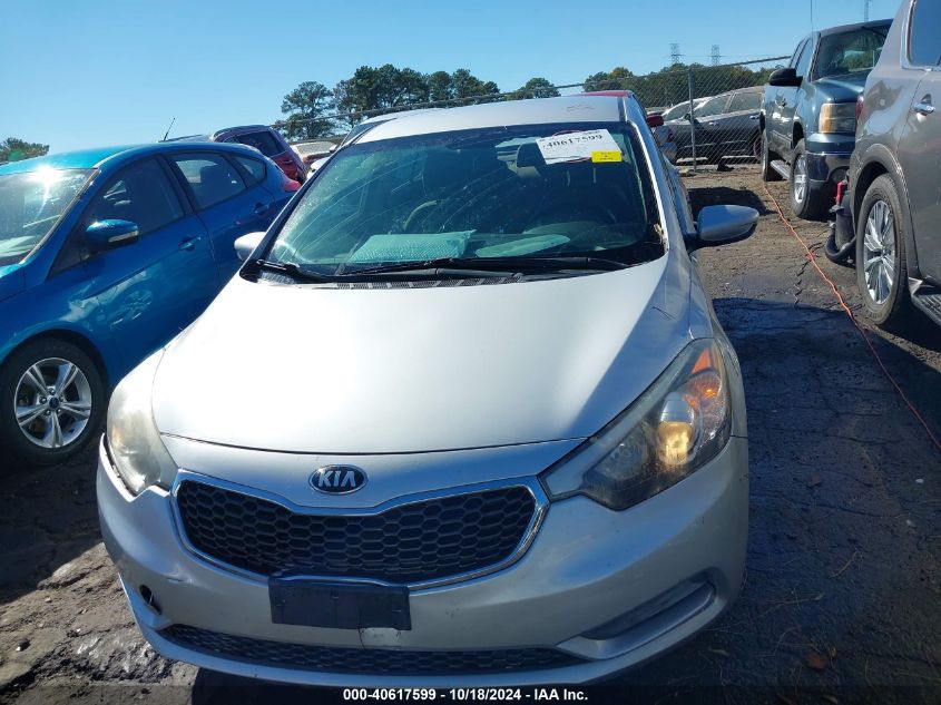 2015 Kia Forte Lx VIN: KNAFK4A60F5431333 Lot: 40617599