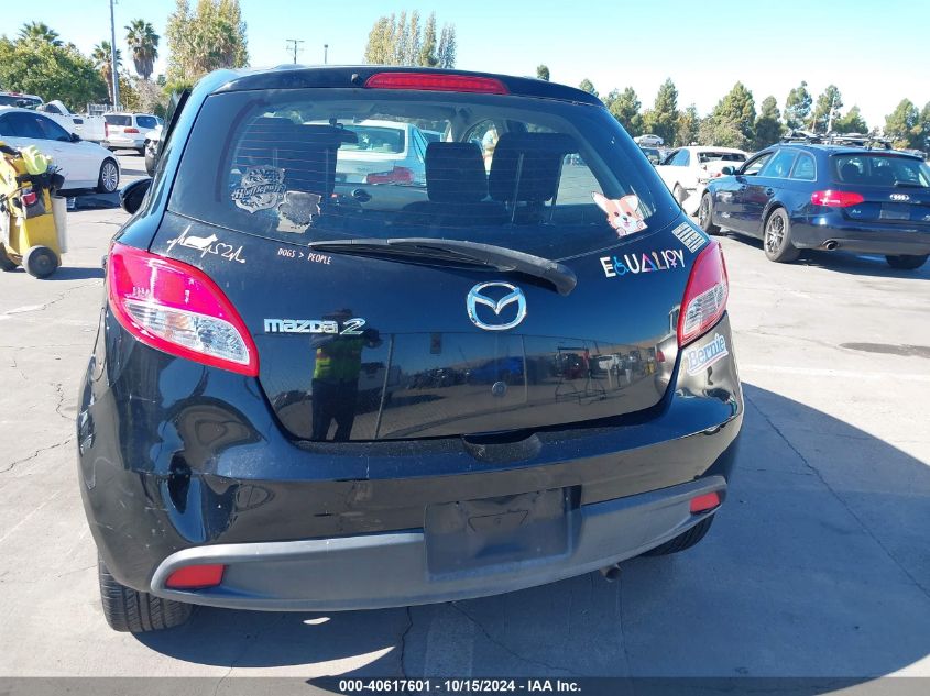 2011 Mazda Mazda2 Sport VIN: JM1DE1HZ7B0102653 Lot: 40617601