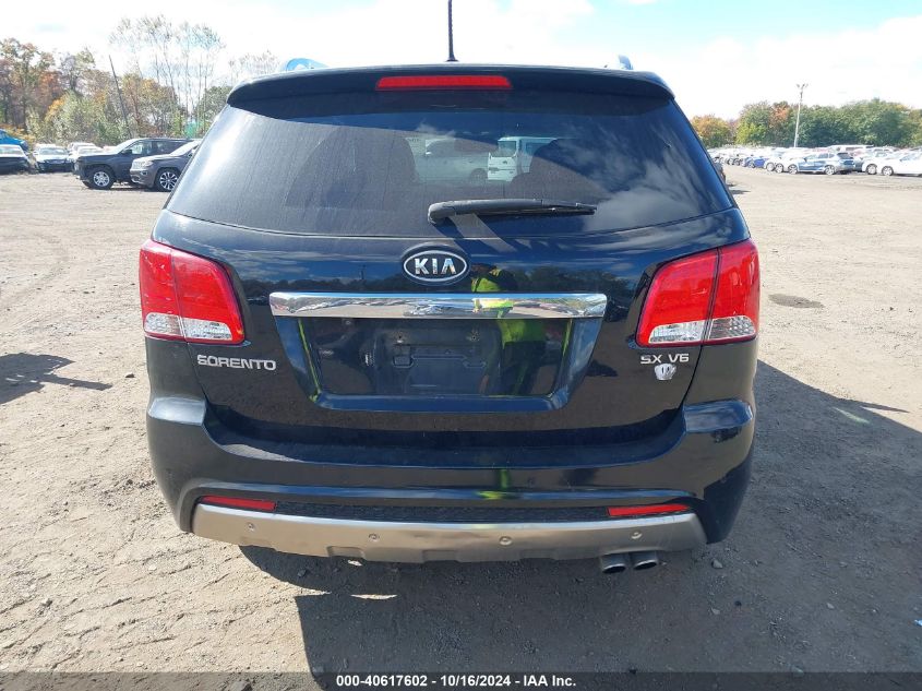 2012 Kia Sorento Sx V6 VIN: 5XYKWDA20CG196549 Lot: 40617602