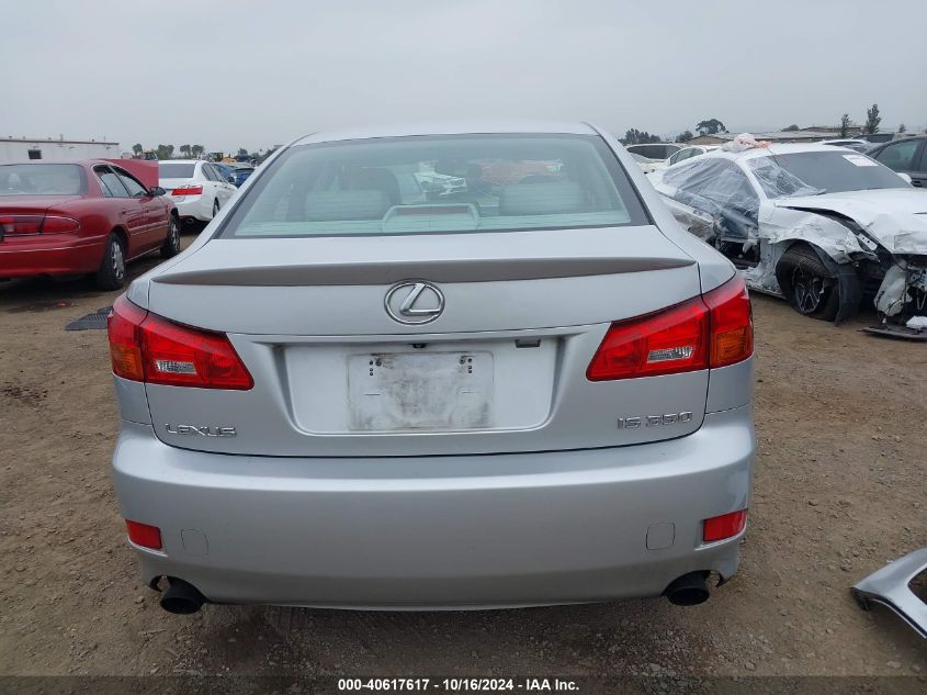 2006 Lexus Is 350 VIN: JTHBE262165010657 Lot: 40617617