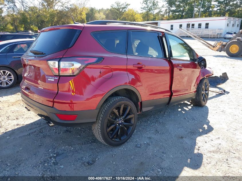 VIN 1FMCU0J91HUC25025 2017 Ford Escape, Titanium no.4