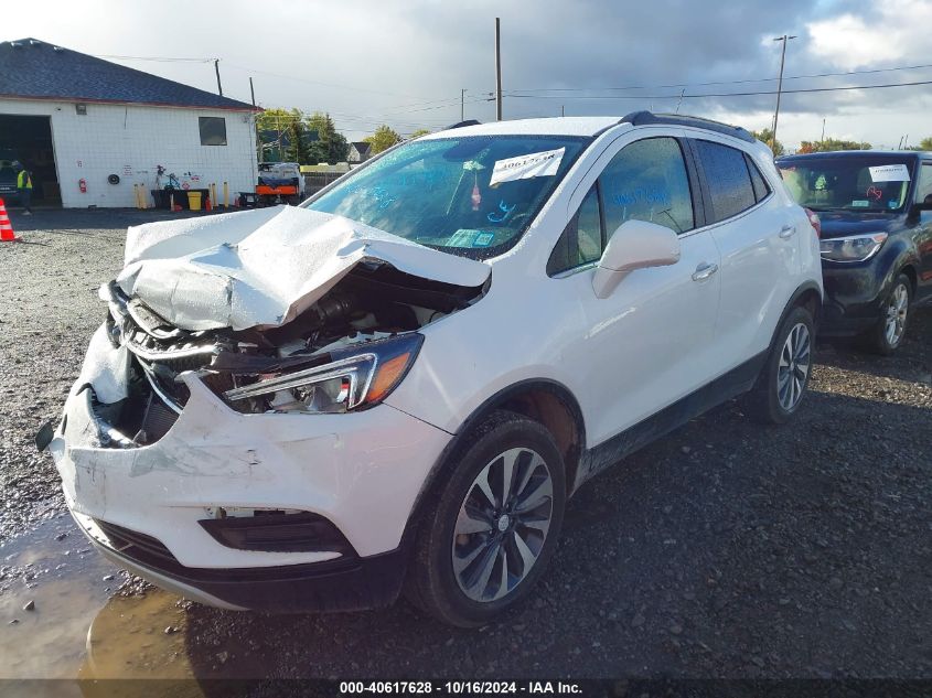 2021 Buick Encore Awd Preferred VIN: KL4CJESM2MB375447 Lot: 40617628