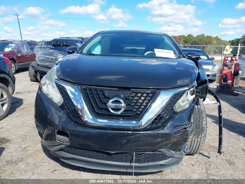 2015 Nissan Murano S VIN: 5N1AZ2MG5FN250368 Lot: 40617662