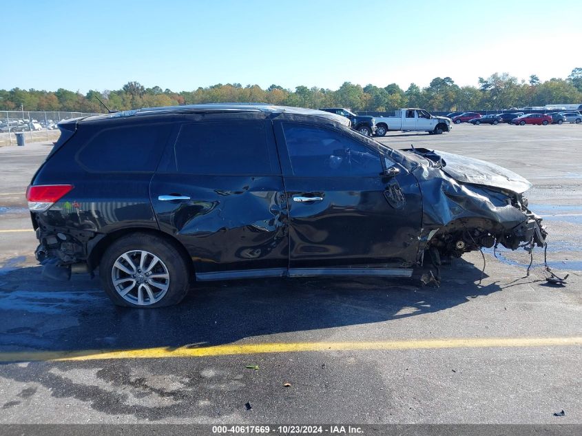 2015 Nissan Pathfinder Sv VIN: 5N1AR2MM7FC604537 Lot: 40617669