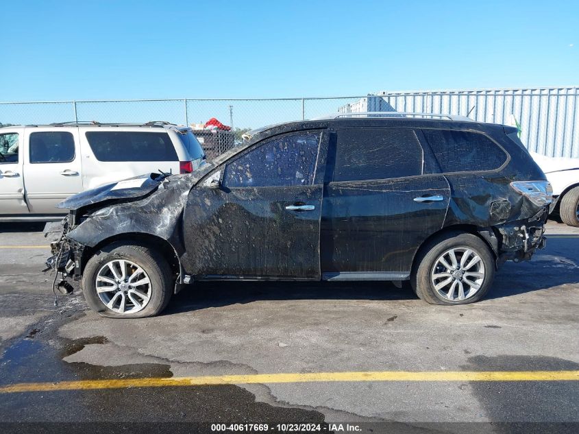 2015 Nissan Pathfinder Sv VIN: 5N1AR2MM7FC604537 Lot: 40617669