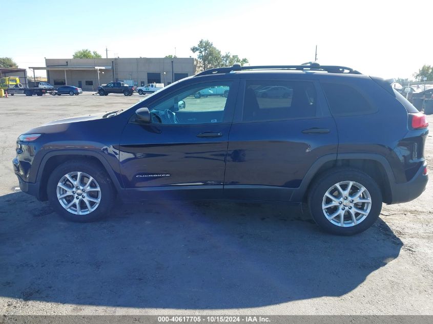 2016 Jeep Cherokee Sport VIN: 1C4PJLAB9GW217275 Lot: 40617705