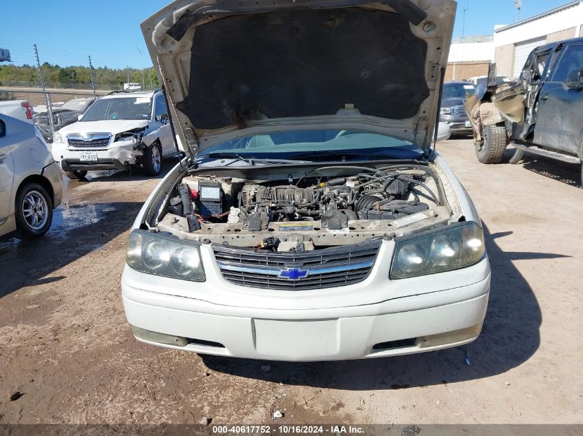 2004 Chevrolet Impala Ls VIN: 2G1WH52K649439836 Lot: 40617752