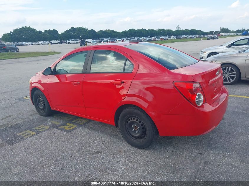 2015 Chevrolet Sonic Ls Auto VIN: 1G1JA5SH6F4155289 Lot: 40617774