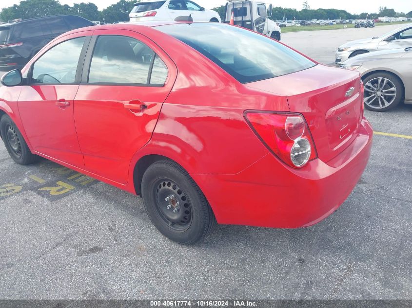 2015 Chevrolet Sonic Ls Auto VIN: 1G1JA5SH6F4155289 Lot: 40617774