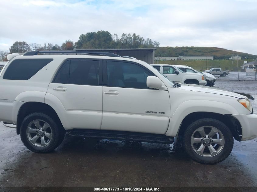 2007 Toyota 4Runner Limited V8 VIN: JTEBT17R178041481 Lot: 40617773