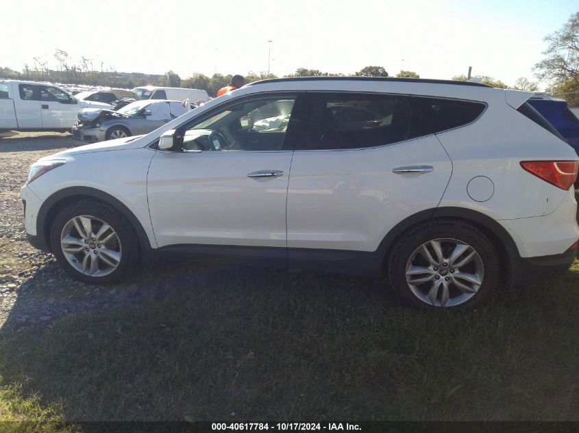 2014 Hyundai Santa Fe Sport 2.0L Turbo VIN: 5XYZW3LA4EG135009 Lot: 40617784