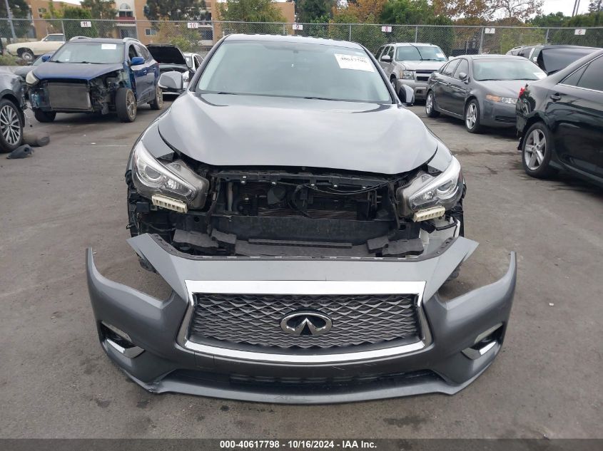 2019 Infiniti Q50 3.0T Luxe VIN: JN1EV7AP8KM541355 Lot: 40617798