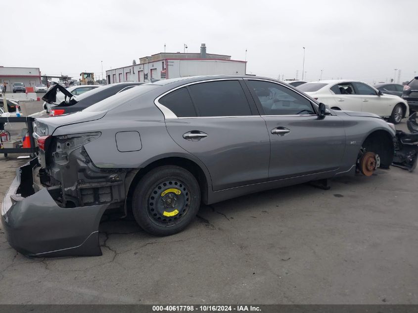 2019 Infiniti Q50 3.0T Luxe VIN: JN1EV7AP8KM541355 Lot: 40617798