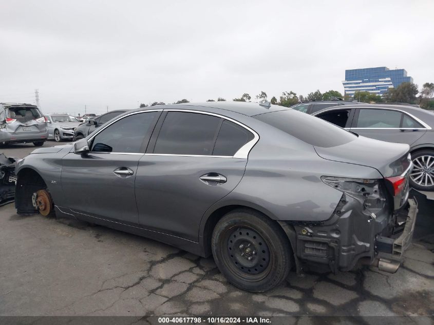 2019 Infiniti Q50 3.0T Luxe VIN: JN1EV7AP8KM541355 Lot: 40617798