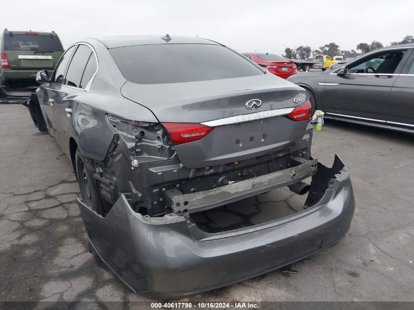 2019 Infiniti Q50 3.0T Luxe VIN: JN1EV7AP8KM541355 Lot: 40617798