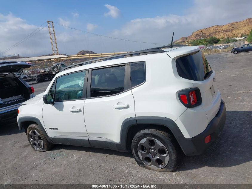 2017 Jeep Renegade Sport VIN: ZACCJAAB2HPE81259 Lot: 40617806