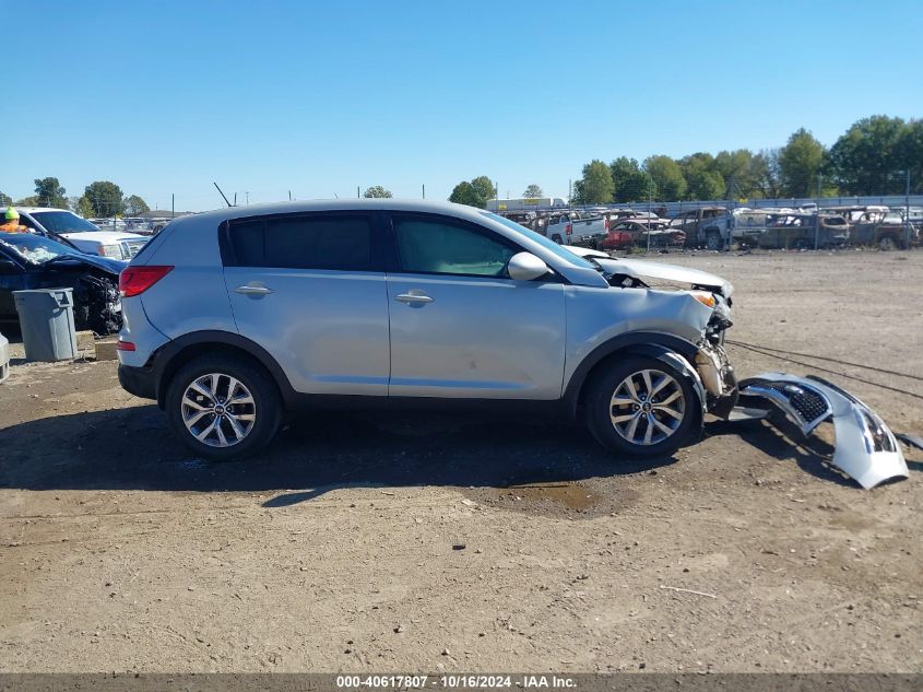 2016 Kia Sportage Lx VIN: KNDPB3AC7G7836392 Lot: 40617807