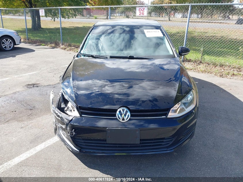 2015 VOLKSWAGEN GOLF VIN: 3VW2A7AU8FM061597