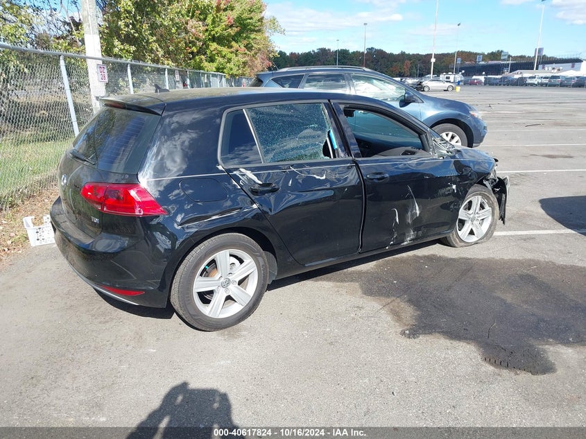 2015 VOLKSWAGEN GOLF VIN: 3VW2A7AU8FM061597