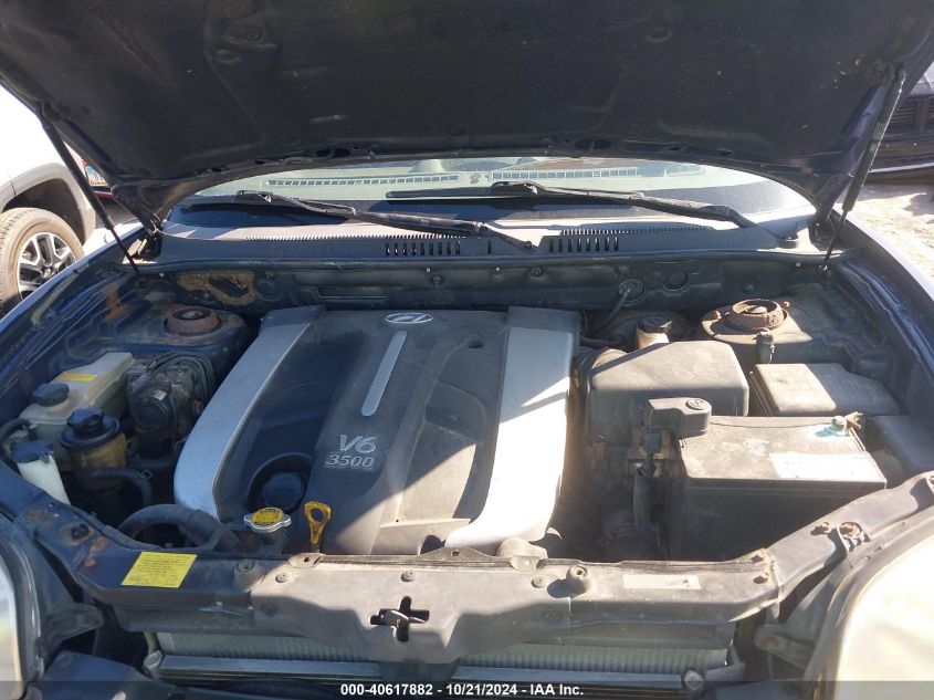 2004 Hyundai Santa Fe Gls/Lx VIN: KM8SC73E24U811020 Lot: 40617882