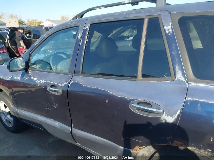 2004 Hyundai Santa Fe Gls/Lx VIN: KM8SC73E24U811020 Lot: 40617882