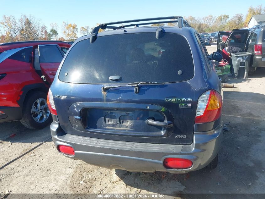 2004 Hyundai Santa Fe Gls/Lx VIN: KM8SC73E24U811020 Lot: 40617882