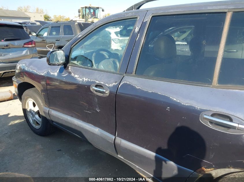 2004 Hyundai Santa Fe Gls/Lx VIN: KM8SC73E24U811020 Lot: 40617882