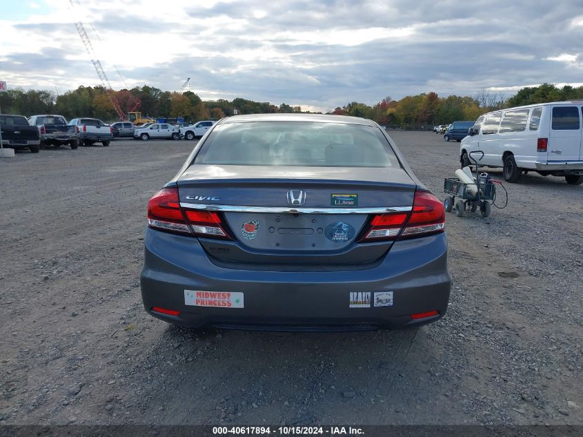 2014 Honda Civic Lx VIN: 19XFB2F58EE236204 Lot: 40617894