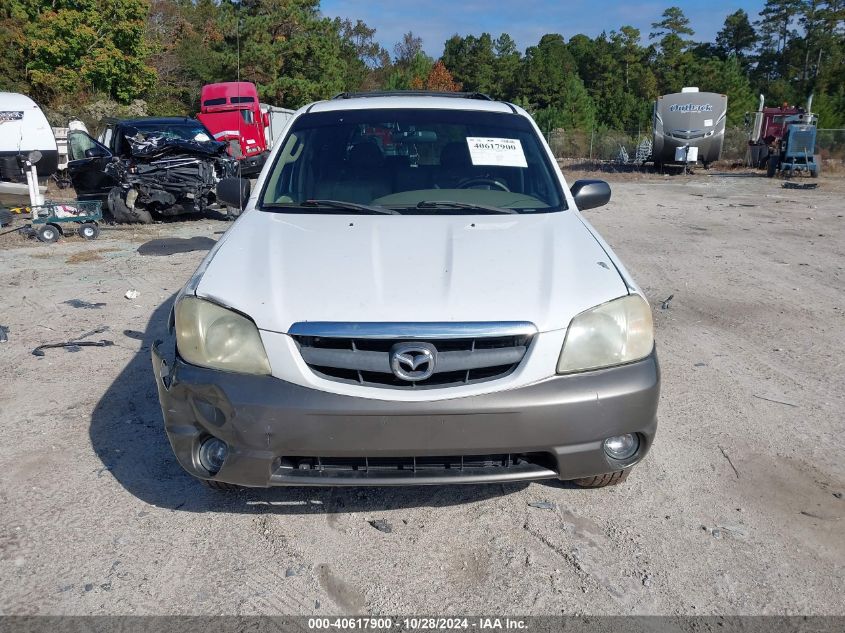 2002 Mazda Tribute Es V6/Lx V6 VIN: 4F2YU09152KM11517 Lot: 40617900