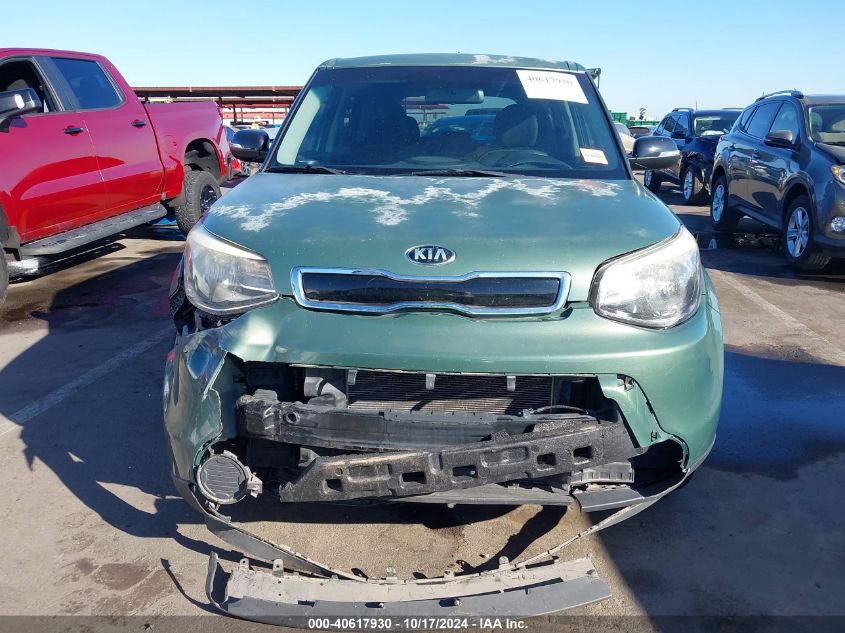 2014 Kia Soul + VIN: KNDJP3A56E7042828 Lot: 40617930