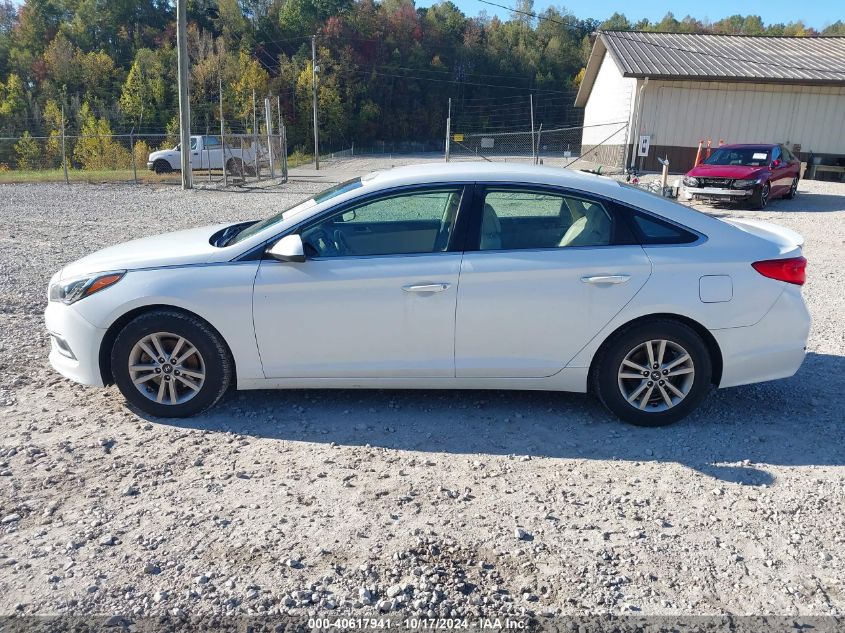 2016 Hyundai Sonata Se VIN: 5NPE24AF1GH277103 Lot: 40617941