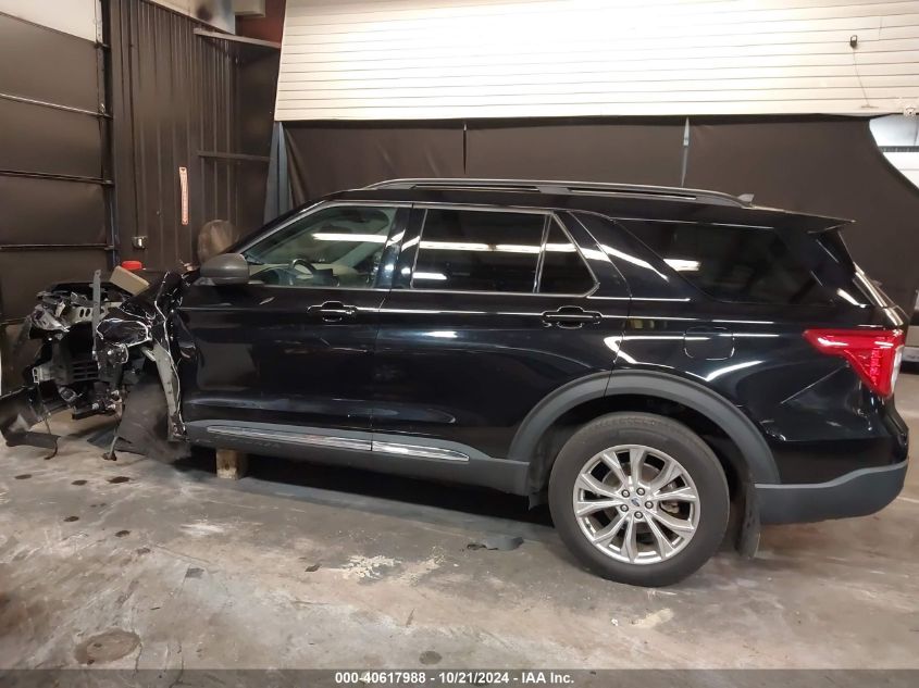 2021 Ford Explorer Xlt VIN: 1FMSK8DH3MGA25940 Lot: 40617988