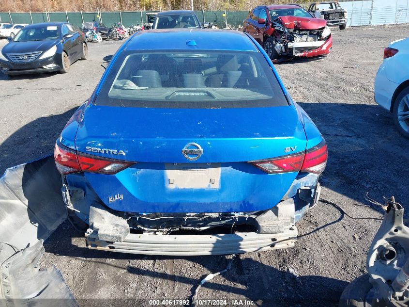 2020 Nissan Sentra Sv Xtronic Cvt VIN: 3N1AB8CVXLY242408 Lot: 40617992