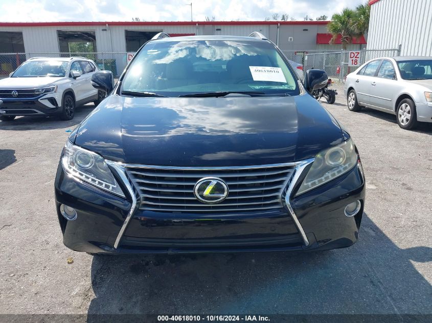 2013 Lexus Rx 350 VIN: 2T2ZK1BAXDC107240 Lot: 40618010