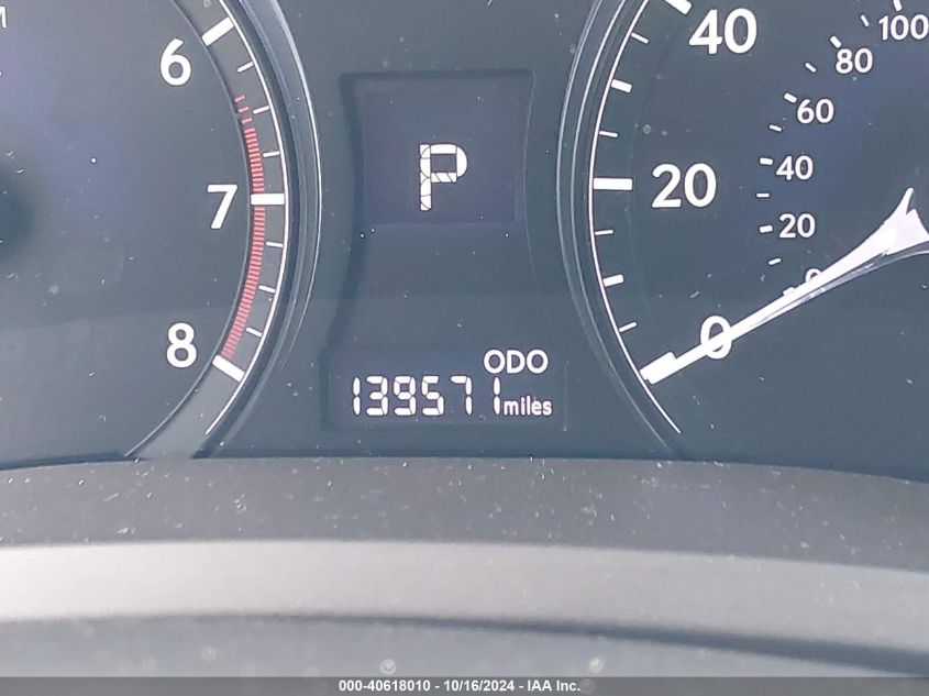 2013 Lexus Rx 350 VIN: 2T2ZK1BAXDC107240 Lot: 40618010