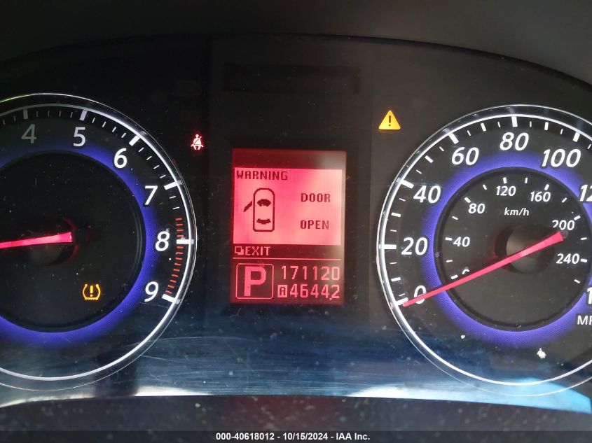 2008 Infiniti G35X VIN: JNKBV61F88M274081 Lot: 40618012