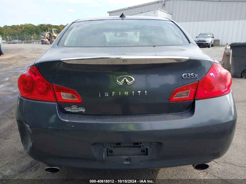 2008 Infiniti G35X VIN: JNKBV61F88M274081 Lot: 40618012