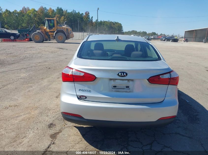 2015 Kia Forte Lx VIN: KNAFX4A61F5357695 Lot: 40618037