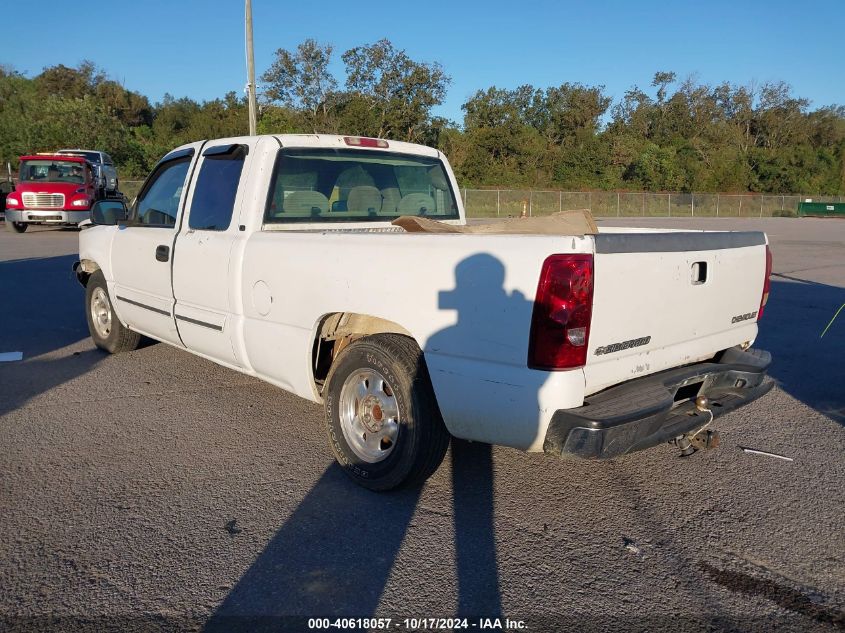 2003 Chevrolet Silverado 1500 Ls VIN: 2GCEC19V731124521 Lot: 40618057