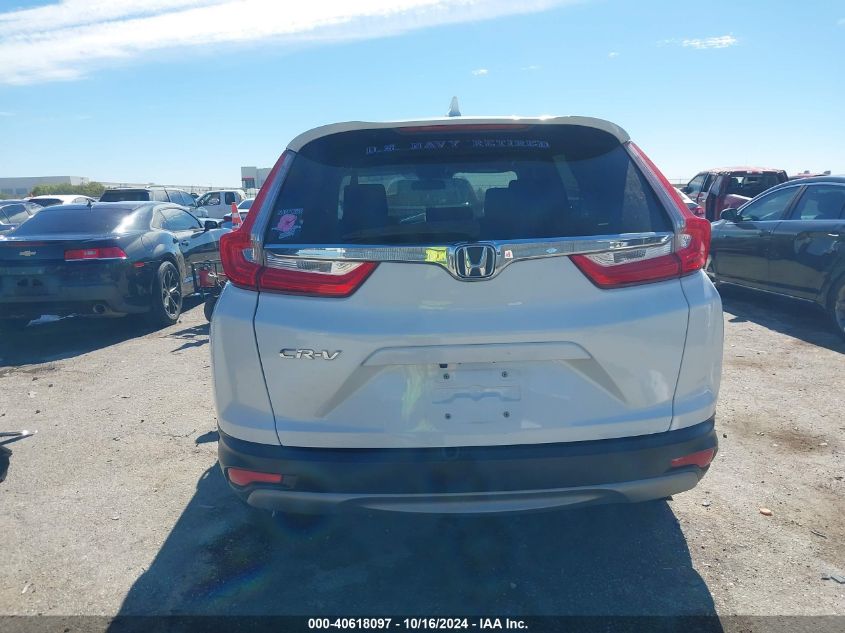 2019 Honda Cr-V Ex VIN: 7FARW1H56KE038790 Lot: 40618097