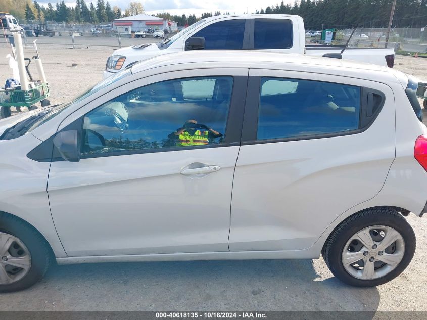 2020 Chevrolet Spark Fwd Ls Automatic VIN: KL8CB6SA4LC411591 Lot: 40618135