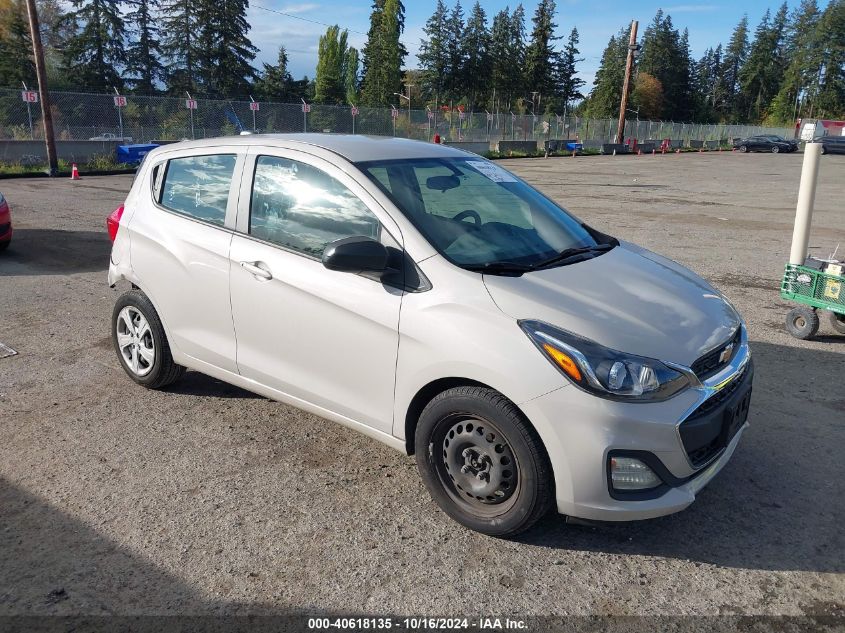 2020 Chevrolet Spark Fwd Ls Automatic VIN: KL8CB6SA4LC411591 Lot: 40618135