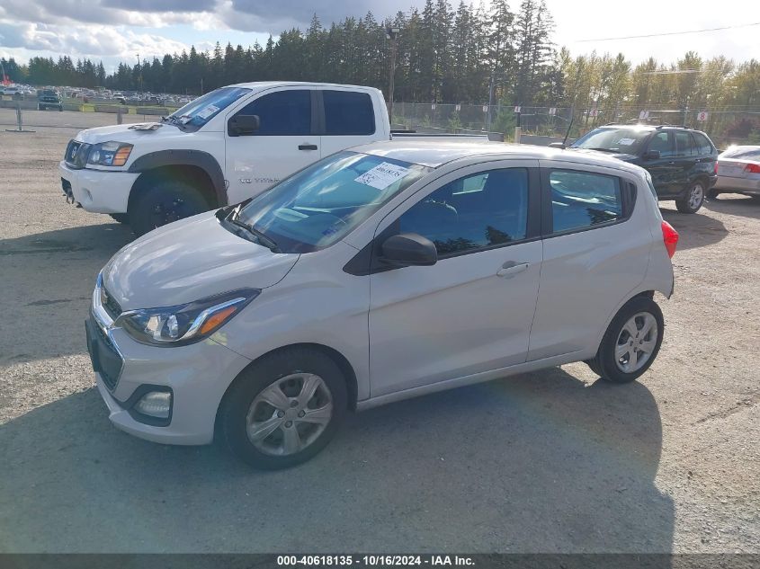 2020 Chevrolet Spark Fwd Ls Automatic VIN: KL8CB6SA4LC411591 Lot: 40618135