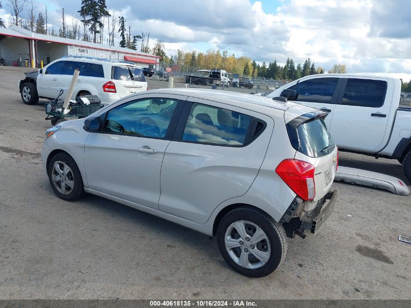 2020 Chevrolet Spark Fwd Ls Automatic VIN: KL8CB6SA4LC411591 Lot: 40618135