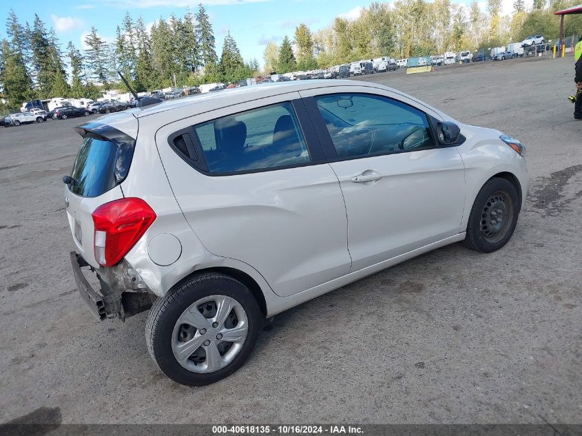 2020 Chevrolet Spark Fwd Ls Automatic VIN: KL8CB6SA4LC411591 Lot: 40618135