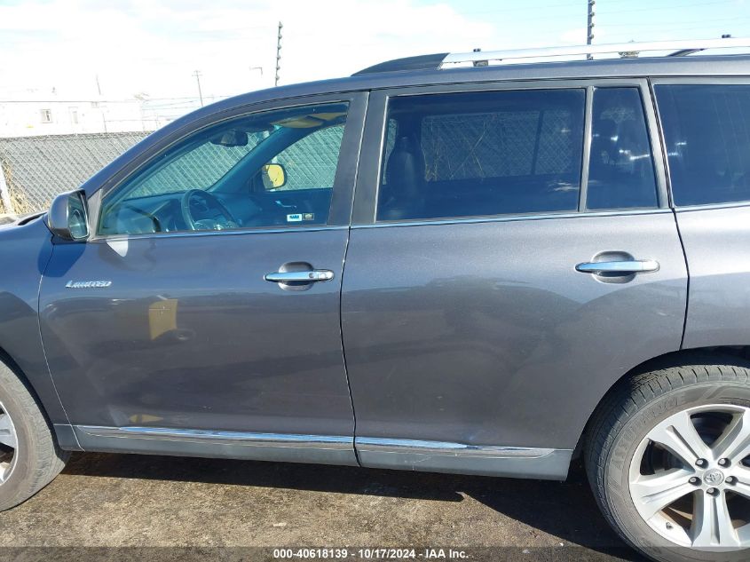 2011 Toyota Highlander Limited V6 VIN: 5TDDK3EH0BS076748 Lot: 40618139