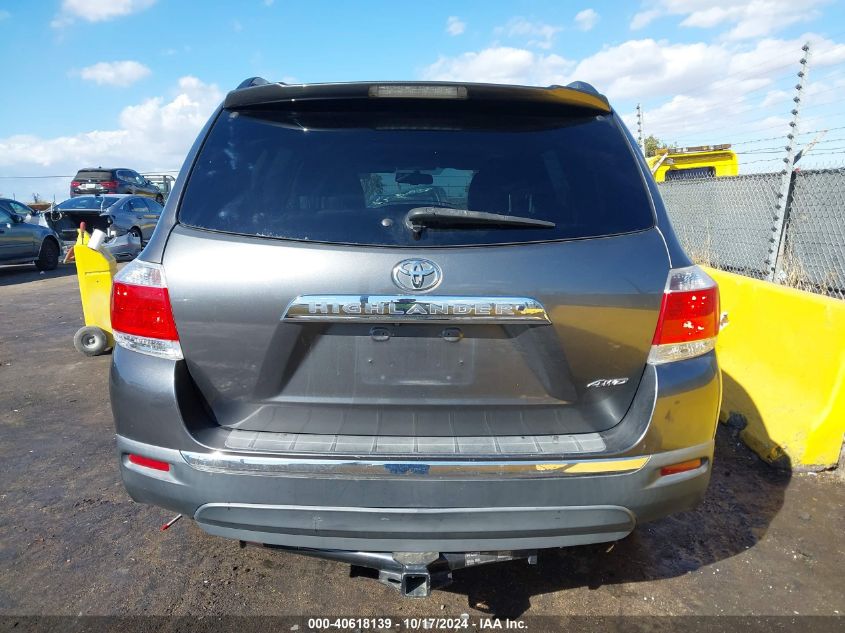 2011 Toyota Highlander Limited V6 VIN: 5TDDK3EH0BS076748 Lot: 40618139